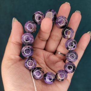 Charoite Crystal Bracelet 16mm